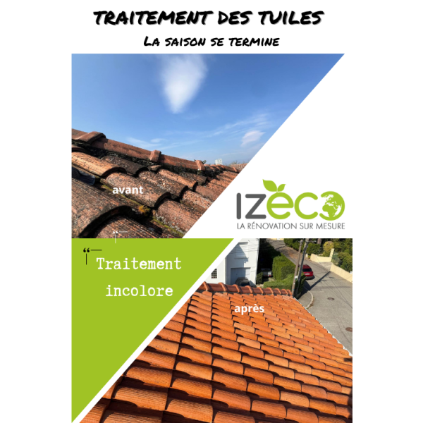 Clap de fin pour le nettoyage de tuiles 