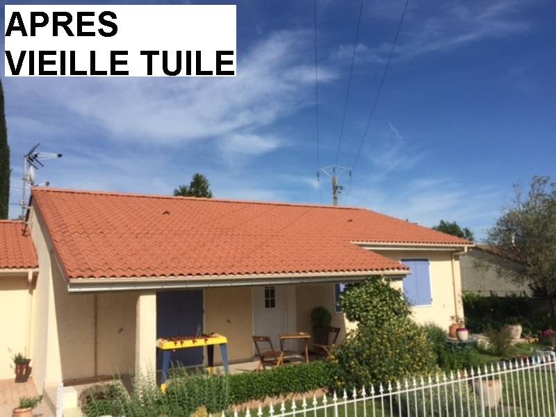 Nettoyage toiture prix SAUZET pour tuiles en béton