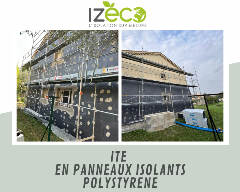 Spécialiste en ITE en panneaux isolants polystyrène à Montélimar 26200