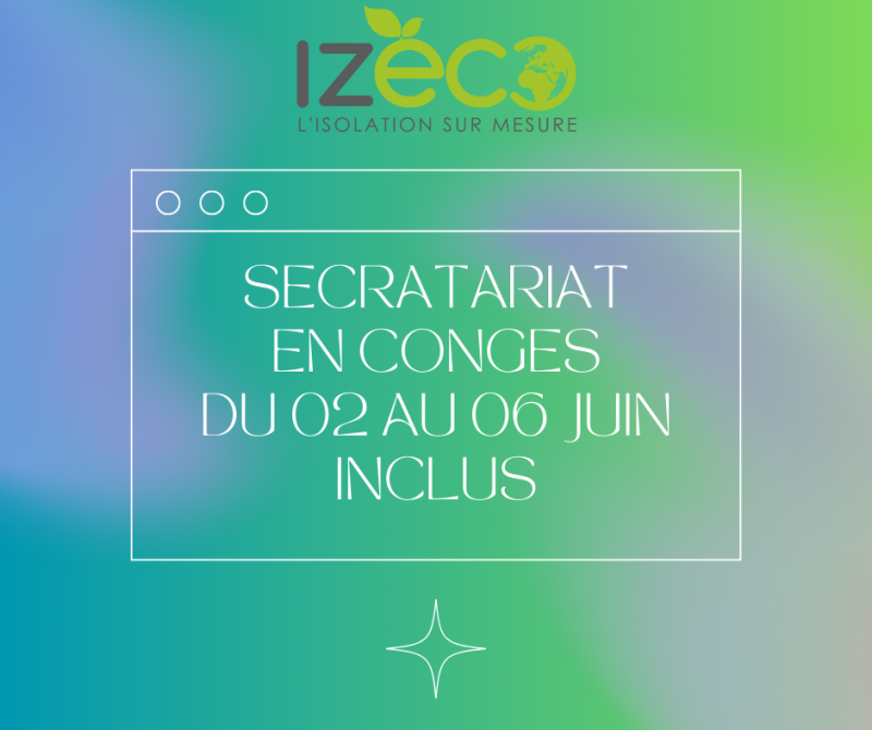 Secrétariat en congés