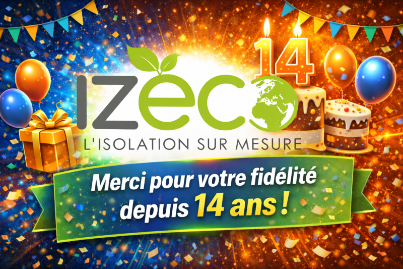 C'est l'anniversaire d'IZECO