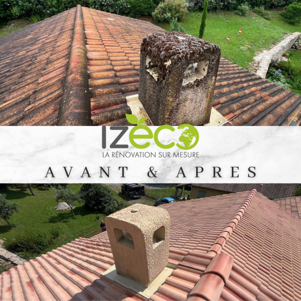 C'est la pleine saison des nettoyages de tuiles!!