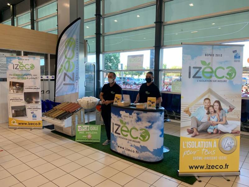 IZECO présent à CARREFOUR SOLEIL LEVANT à MONTELIMAR du 13 au 18 Septembre