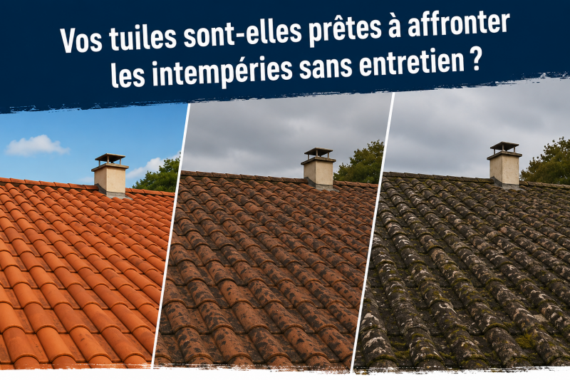Nettoyage et hydrofuge de toiture en tuiles à Pierrelatte 26700